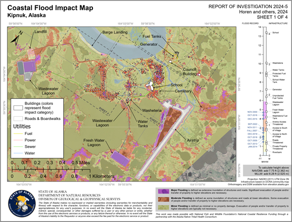 Flood Risk Assessment in Alaska Coastal Communities