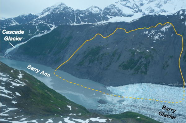 Geologic setting of Barry Arm Landslide